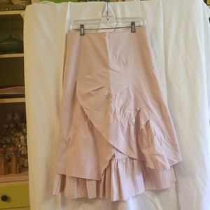Pink ruffled Paris skirt